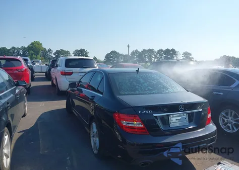 2013 Mercedes-Benz C 250 Luxury/Sport from USA, damaged, VIN WDDGF4HB8DA783486